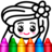 icon Girl Magic Paint(Permainan Menggambar Anak-Anak: Mewarnai) 4.7