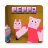 icon Peppa Pig mod for MCPE(Peppa Pig mod untuk MCPE Twibbon
) 1.0
