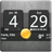 icon Sense Analog Clock Widget Dark(Widget Jam Analog Sense Gelap) 4.5.0