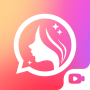 icon Beauty Cam for WA Video Call (Kamera Kecantikan untuk Panggilan Video WA)