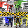 icon Garbage Truck Driving: Transformer Robot Cleaner(Mengemudi Truk Sampah: Transformer Robot Cleaner
)