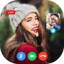 icon Live Video Call and Chat(Panggilan Video Langsung dan Obrolan Video
)