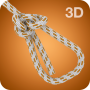 icon Knots 3D Animated(Cara Mengikat Simpul - Animasi 3D)