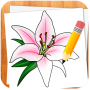 icon Draw Flowers(Bagaimana Menggambar Bunga)