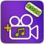 icon Voeg audio na video program(Tambahkan Audio ke Video : Music Video Mixer 2021
)