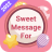icon Sweet Message For(Pesan Manis) 2.6.11