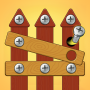 icon Wood Screw: Nuts And Bolts (Sekrup Kayu: Mur Dan Baut)