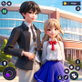 icon High School Girl Games(Anime Cinta SMA)