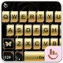 icon Gold Butterfly(Tema Keyboard Kupu-Kupu Emas)