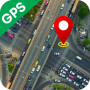 icon GPS Map Navigation：Street View (Navigasi Peta GPS：Street View)