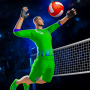 icon Volleyball 3D Offline Games (Bola Voli Keras Game Offline 3D)
