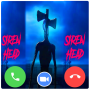 icon Call Siren(Simulator Panggilan Video Siren Head Fake
)