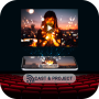 icon Video Projector(xvid video player | Proyektor pemeran video | trendi
)