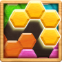 icon Wood Block Puzzle - Hexa (Blok Kayu - Hexa)