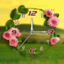 icon Rose Clock(Jam mawar wallpaper hidup)