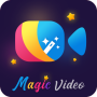 icon com.effectstudio.videomaster.magicvideo(Video Master - Pembuat Video Ajaib Editor Video
)