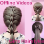 icon Girls Hairstyles offline 2021(Girls gaya rambut offline Video
)