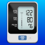 icon Bp monitor & blood oxygen app(Monitor Bp aplikasi oksigen darah)