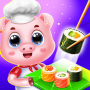 icon Baby Pig Cooking(Resep koki memasak babi)