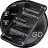 icon SMS Dusk Black Theme(Tema SMS Senja Pesan Hitam) 400