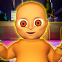 icon call Baby Yellow chat(The menakutkan Bayi di Yellow chatting video prank panggilan
)