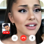 icon Ariana Grande Call Prank(Ariana Grande Video Call dan Live Chat ☎️? ☎️ Penjual
)