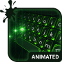 icon Green Light Keyboard Wallpaper (Wallpaper Papan Ketik Lampu Dinding Hijau)