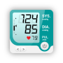 icon Blood Pressure App Pro(Darah Stamina. Aplikasi Tensiometer Kebun)
