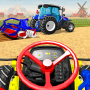 icon Tractor Farming Game(Traktor Mengemudi Game Pertanian
)