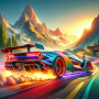 icon Neon Car 3D: Car Racing(Mobil Neon 3D: Balap Mobil)