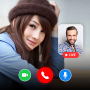 icon Live Video Call and Chat(Whatslive - Panggilan Video Langsung)