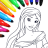 icon Prinses kleur spel(Game Mewarnai Putri) 18.0.6