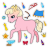 icon Chibi Unicorn(Chibi Unicorn untuk Anak Perempuan) 1.0