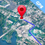 icon GPS Live Navigation & Maps(GPS Navigasi Langsung Peta)