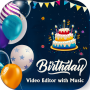 icon Birthday Photo Video Maker(Selamat Ulang Tahun Pembuat video 2021
)