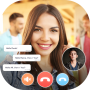 icon Video Call Advice and Live Chat with Video Call(Saran Panggilan Video dan Obrolan Langsung dengan)