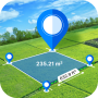 icon Distance & Land Area Measure(Jarak Pengukur Luas Darat)