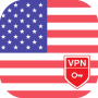 icon USA VPN - Turbo Fast VPN Proxy (AS VPN - VPN Cepat Turbo Proxy)