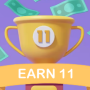 icon Earn 11: Earn Money by Games (Earn 11: Dapatkan Uang dengan Permainan)