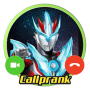 icon Fake Video V2(Ultraman Mebius Call Me !! prank Video Call
)