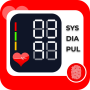 icon Blood Pressure Checker- Bp App (Pemeriksa Tekanan Darah Surat Kabar- Putar Aplikasi Bp)