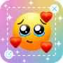 icon Emoji Maker(Pembuat Emoji Aman: Emoji DIY Menggabungkan Tema Layar Panggilan)