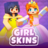 icon Girl Skins for Minecraft(Girl Skins untuk Minecraft
) 3.0
