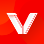 icon Video Downloader App (Aplikasi Pengunduh Video Pembom Teks)