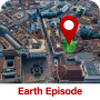 icon Earth Map Satellite: View Live (Satelit Peta Bumi Langsung: Lihat)