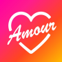 icon Amour(Amour: Obrolan Langsung Berteman)