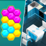 icon Hex Block Puzzle Games Offline (Game Teka-teki Blok Hex Offline)