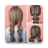 icon Hairstyles for long hair(Gaya rambut mudah langkah demi langkah) 1.4