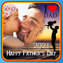 icon Fathers Day Photo Frame 2021(Hari Ayah Bingkai Foto)
