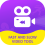 icon Slow Motion Video Maker With Music(Pembuat Video Gerak Lambat Dengan Musik
)
